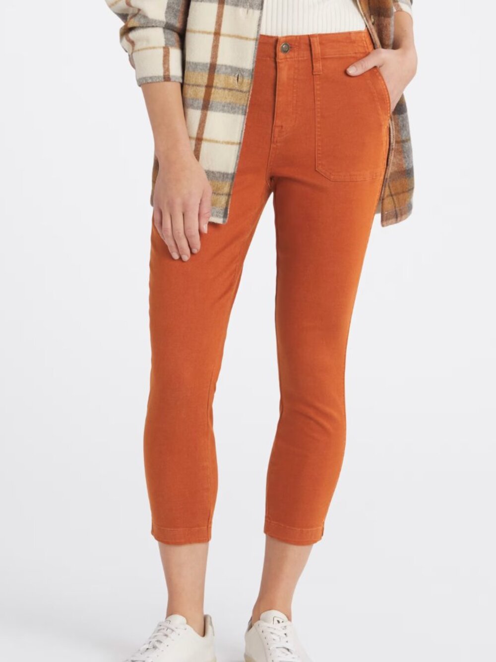 Studio Blue rust colored capris